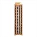 Designer Curved Corner Wine Rack Finish: Unstained Select White Poplar