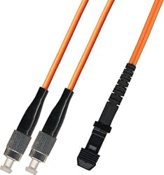 3M Multimode Duplex Fiber Optic Cable (50/125) - FC to MTRJ