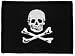 Jolly Roger Edward of England Flag Embroidered Patch Pirate Skull Crossbones Iron-On Emblem