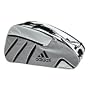 adidas Barricade Tour 6 Racquet Bag - Platinum/White/Black