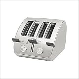 T-Fal TT7495002 Avante Deluxe Stainless Steel 4 Slice Toaster