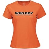 Reebok Cincinnati Bengals Orange Ladies Wordplay T-shirt