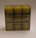 3 Natural Rolled Beeswax Pillar Candles Boxed