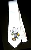 Party Decoration Necktie with bug, carrying, insect, painting, paint, flight, animal, bee