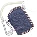 Black Cross Stitched Kroo Sport Pouch
