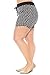Multi Print Plus Size Drawstring Lounge Shorts