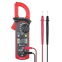 Etekcity MSR-C600 Digital Clamp Meter, Multimeter with Voltage, AC Current and Resistance Test
