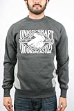 Crooks & Castles - Mens Union Craft Crew Sweatshirt In Charcoal Heather, Size: XX-Large, Color: Charcoal Heather