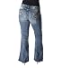 Silver Frances Flare Jeans 18 X 33 Plus Size 18W L1725SJB379W