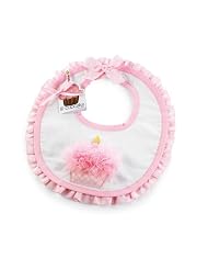 Mud Pie Baby girls Newborn Cupcake Bib