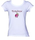 Homebrew Princess *Bella Ladies/ JUNIORS Short Sleeve Scoop Neck FITTED TEE (T-Shirt) Various Colors