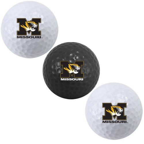 Missouri Tigers 3-pack Golf Balls