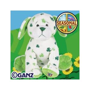 Webkinz Plush Stuffed Animal Clover Puppy by Webkinz
