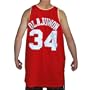 Mitchell & Ness Mens NBA Hardwood Basketball Jersey - Houston Rockets #34 Hakeem Olajuwon (Size: 56 / 3XL)