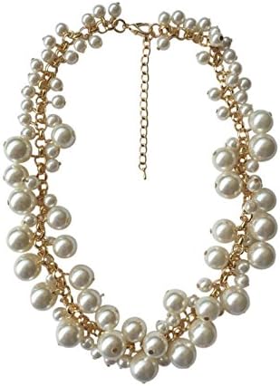 Prep Obsessed Molly Pearl Bauble Necklace