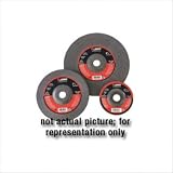 Depressed Center Grinding Wheels - 11NC Type 27 - 4-1/2 x 1/4 x 7/8 In 5/Pk