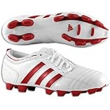 adidas adiNOVA Rome Champions League TRX FG Soccer Shoes (Running White/Cardinal/Dust Metallic)