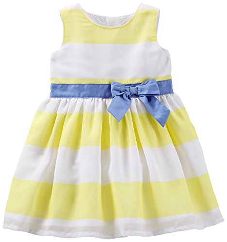 Carter's Baby Girls' Crepe Striped Dress