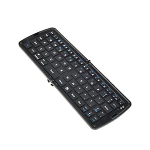 Foldable Folding Bluetooth wireless keyboard for iPad 3 iPhone 4S Smartphone