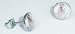 The Stainless Steel Jewellery Shop - 8mm Stainless Steel Stud Earrings(Pair) - Jasper the Spaniel -
