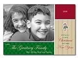 Holiday Photo Cards – 5″ x 7″ – Photo Holiday Squares Greeting Cards Created From Your Favorite Photo – set of 20