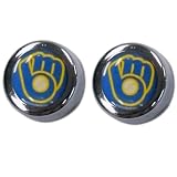 MLB Milwaukee Brewers License Plate Screw Cap