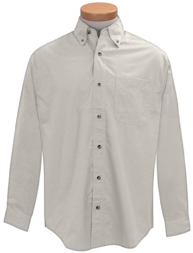 Tri-Mountain Men's Ambassador Easy Care Twill Dress Shirt (7 colors, S-6XLT)