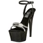 Pleaser Women's Adore-738,Black,7 M