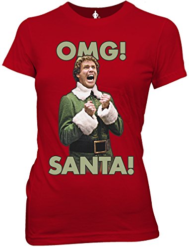 Ripple Junction Elf OMG! Santa! Juniors T-Shirt