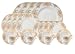 Royal Doulton-Royal Albert Old Country Roses Gold 20-Piece Set