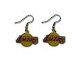 LA Los Angeles Lakers Dangle Logo Earring Set Nba Charm Gift