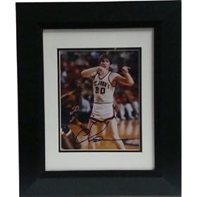 Chris Mullin Autographed 8" x 10" Photograph in a 11" x 14" Deluxe Photograph Frame