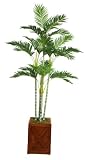 UPC 827250810377 product image for Laura Ashley 77-Inch Tall Artificial Palm Tree in 13-Inch Fiberstone Planter | upcitemdb.com
