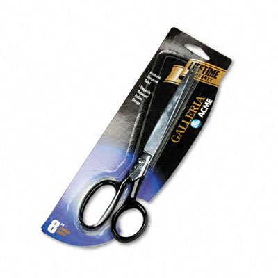 Childrens Toyshop  Toys : ACME UNITED CORPORATION / ACM10668 / Galleria Hot Forged Carbon Steel Shears, 8in, 4-1/4in Cut, L/R, Black / Sold as 1 EA
