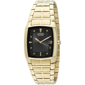 Citizen Mens BM6552-52E Eco-Drive Gold-Tone Stainless Steel W