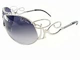 Roberto Cavalli - ROBERTO CAVALLI CAMEIA 300S E98 Sunglasses Sun Glasses GRAYAZURE Lens SILVER Frame