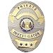 Private Investigator Badge (Silver)