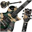 ESP LTD WA600 Will Adler Camo Eclipse Electric Guitar