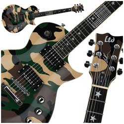 ESP LTD WA600 Will Adler Camo Eclipse Electric Guitar