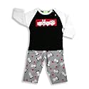 SnoPea - Newborn And Infant Girls Long Sleeve Knit Pant Set, Black, White, Grey, Red