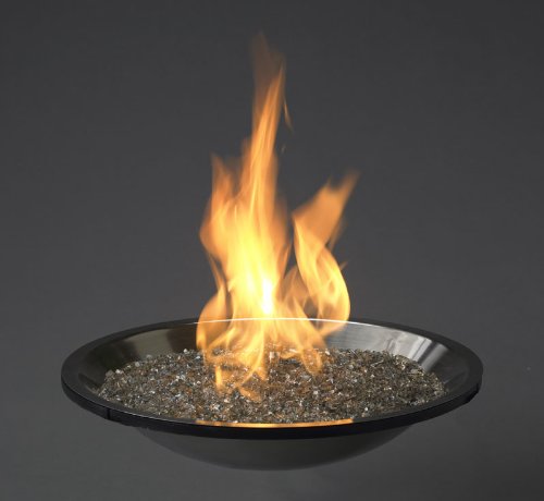 Crystal Fire Stainless Steel Fire Pit Burner