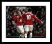 Ruud van Nistelrooy & Wayne Rooney Manchester United Framed 8x10 Photo (Goal Celebration)