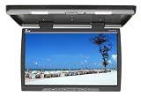 Tview T244ir 24 Black TFT Wide Screen Car Flip-down Monitor with Built in Ir Transmitter