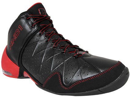Cover image : AND1 Diamond Mid　黒/赤