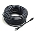BLACK 75FT CAT5 Enhanced CAT5E RJ45 PATCH ETHERNET NETWORK CABLE 75' , For PC, Mac, Laptop, PS2, PS3, XBox, and XBox 360 to hook up on high speed internet from DSL or Cable internet