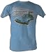 Back To The Future Blue and Orange Soft Mens T-shirt