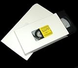 Review Square Deal Recordings & Supplies  / 100 VHS Cardboard Slip Sleeves - White - Bottom Loading with Window - #VHJWWHBOHH (Covers / Boxes / Tapes)