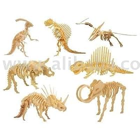 Wooden Dinosaur kit -