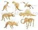 Wooden Dinosaur kit -