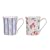 Churchill China Cath Kidston Pastel Blue & Bird Gift Box of 2 Mugs